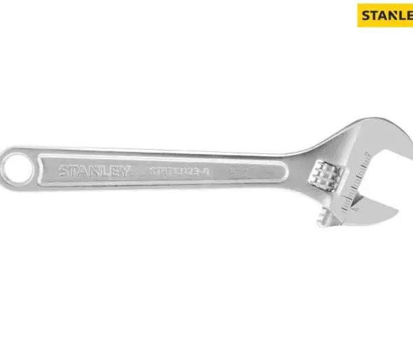 Stanley Metal Adjustable Wrench 250mm (10in) - Image 3