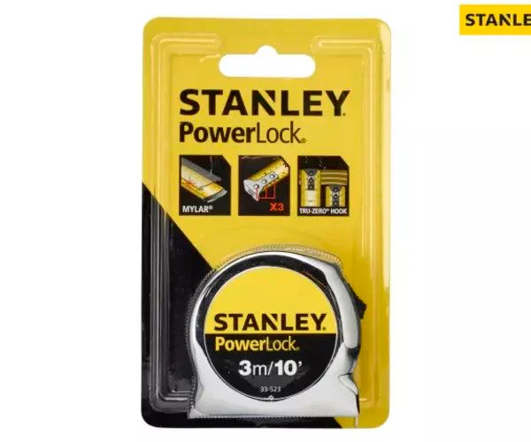 Stanley PowerLock® Classic Pocket Tape 3m/10ft (Width 19mm) - Image 5