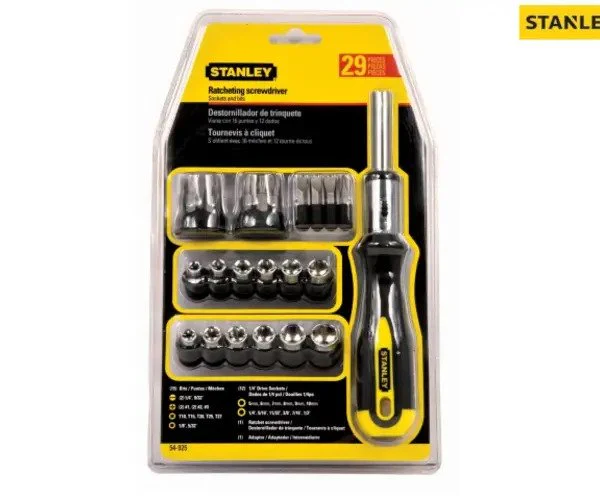 Stanley Ratchet Screwdriver Set of 29 - Image 2