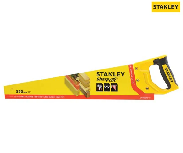 Stanley Sharpcut™ Handsaw 550mm (22in) 7 TPI - Image 2