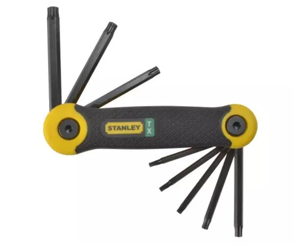 Stanley TORX Key Folding Set of 8 (TX9-TX40)