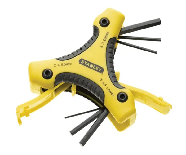 Stanley Triangle Hexagon Key Set, 9 Piece (1.5-6mm)
