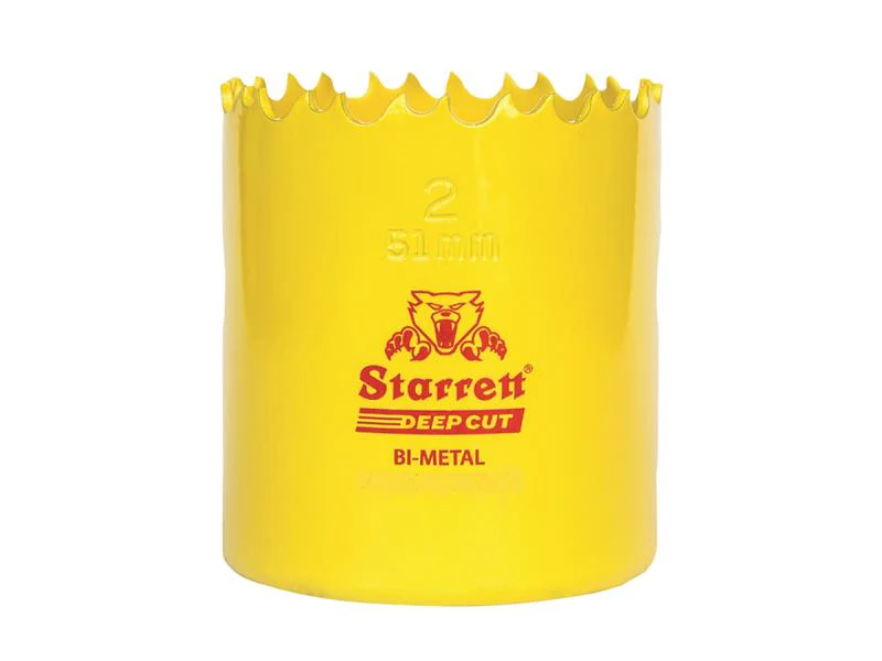 Starrett DCH0378 Deep Cut Bi-Metal Holesaw 98mm
