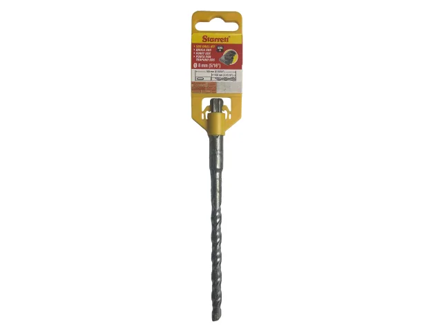 Starrett SDS Plus 2 Point Drill Bit 8 x 160mm - Image 2