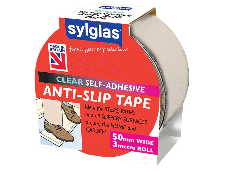 Sylglas  Anti-Slip Tape 50mm x 3m Clear