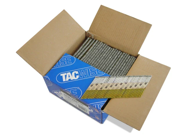 Tacwise  34° Extra Galvanised Framing Ring Shank Nails Type 3.1/75mm (2200) - Image 2