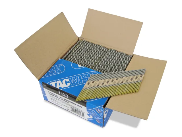 Tacwise  34° Extra Galvanised Framing Ring Shank Nails Type 3.1/90mm (2200) - Image 2