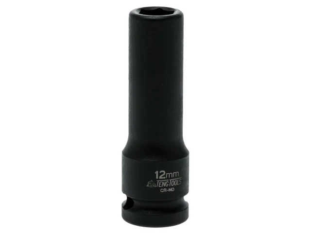 Teng Deep Impact Socket Hexagon 6-Point 1/2in Drive 12mm - Image 2