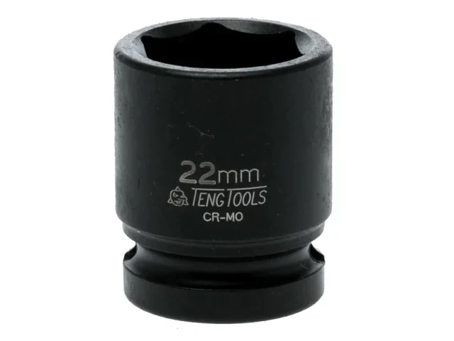 Teng Impact Socket Hexagon 6-Point 1/2in Drive 22mm - Image 2