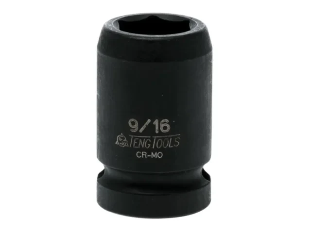 Teng Impact Socket Hexagon 6-Point 1/2in Drive 9/16in - Image 2