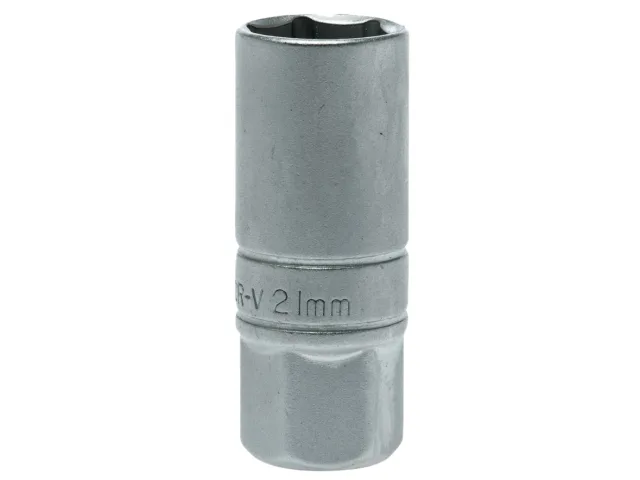 Teng Spark Plug Socket 1/2in Drive 21mm