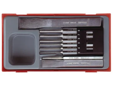 Teng TTPC09 Punch & Chisel Set, 9 Piece