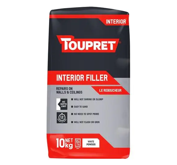 Toupret Interior Filler 10kg
