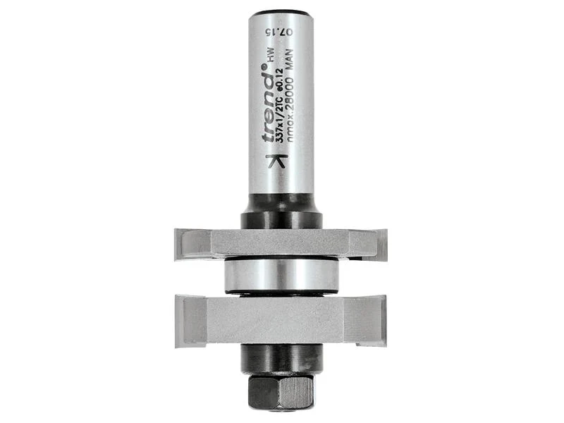 Trend  337 x 1/2 TCT Tongue & Groove Set 6.35mm x 10.0mm