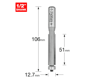 Trend 46/23 x 1/2 TCT 90° Template Profiler 12.7 x 50mm - Image 2