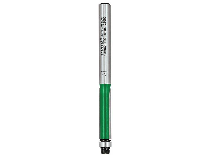 Trend  C168 x 1/4TC Guided Trimmer 6.35 x 25.4mm