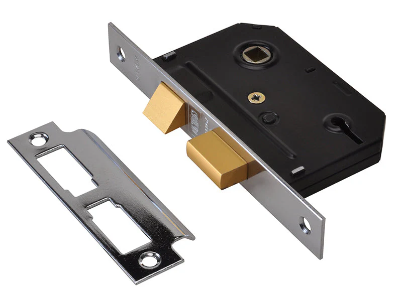 UNION  ES-SL Essentials 3 Lever Mortice Sashlock Chrome 65mm 2.5in Visi