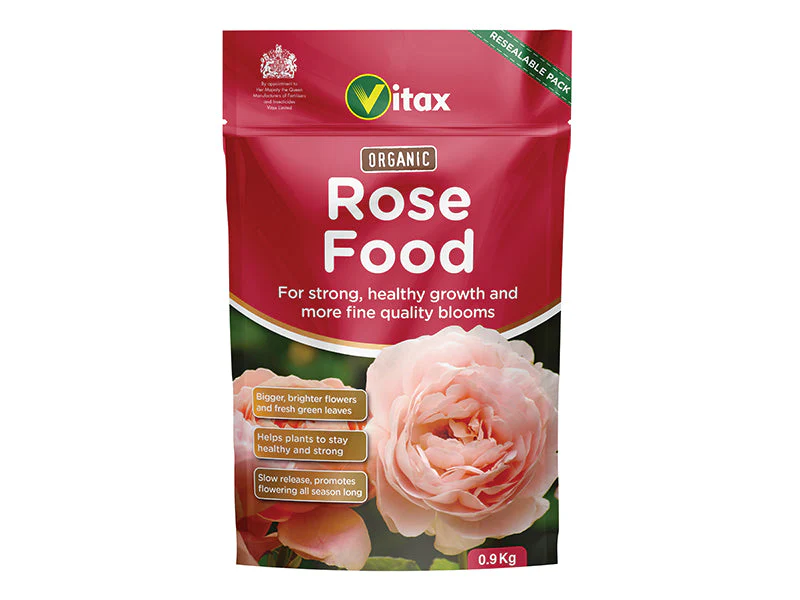 Vitax  Organic Rose Food 0.9kg Pouch