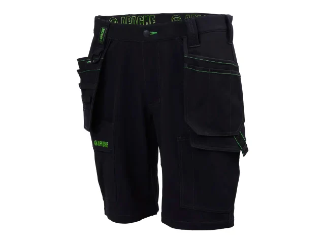 Apache Whistler Black Stretch Holster Shorts Waist 30in