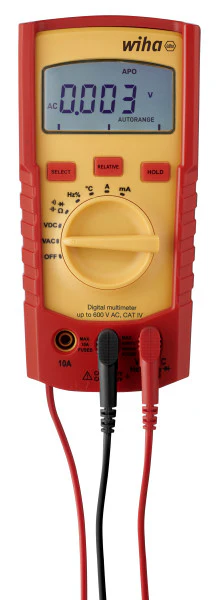 Wiha Digital Multimeter 600 V AC, CAT IV