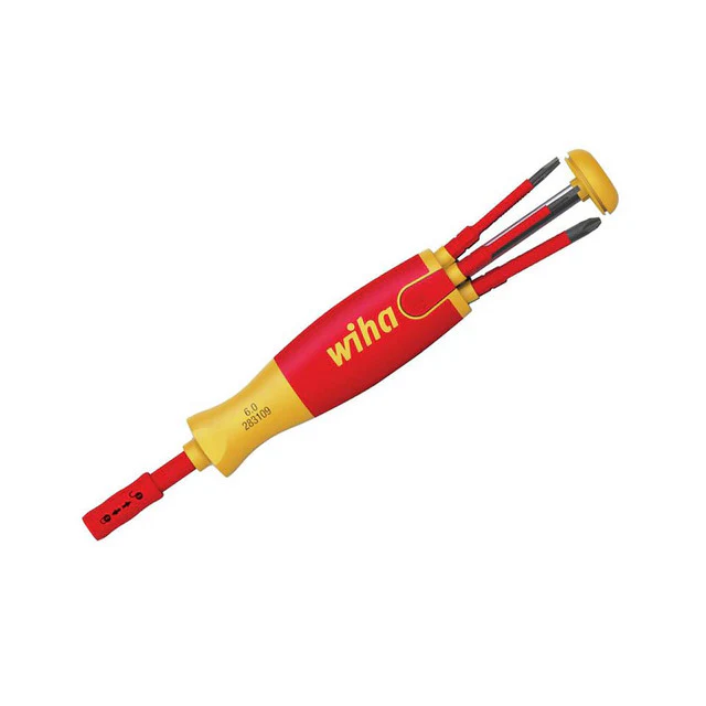 Wiha LiftUp electric Bit Magazine SL/PH Screwdriver Set, 6 Piece