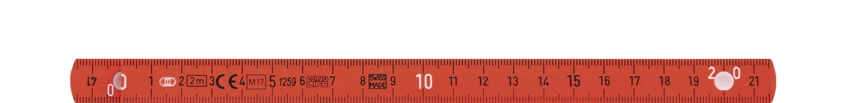 Wiha Longlife® Electrician's Folding Ruler 2m - Image 2