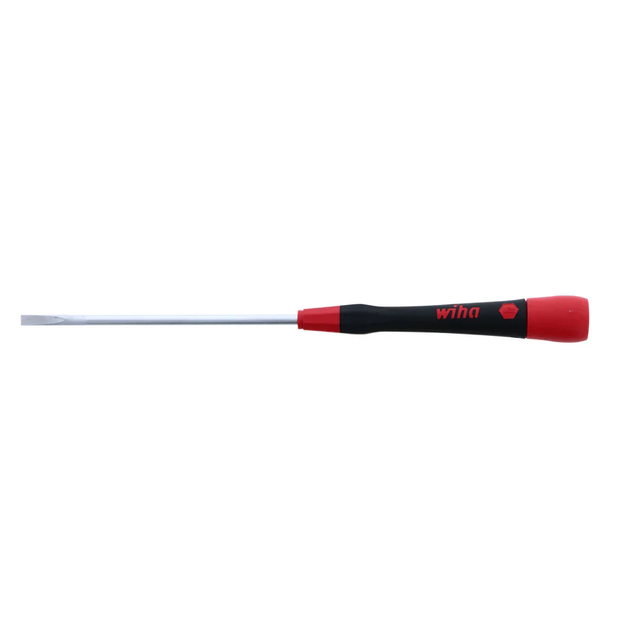Wiha PicoFinish® Slotted Fine Screwdriver 4.0 x 100mm