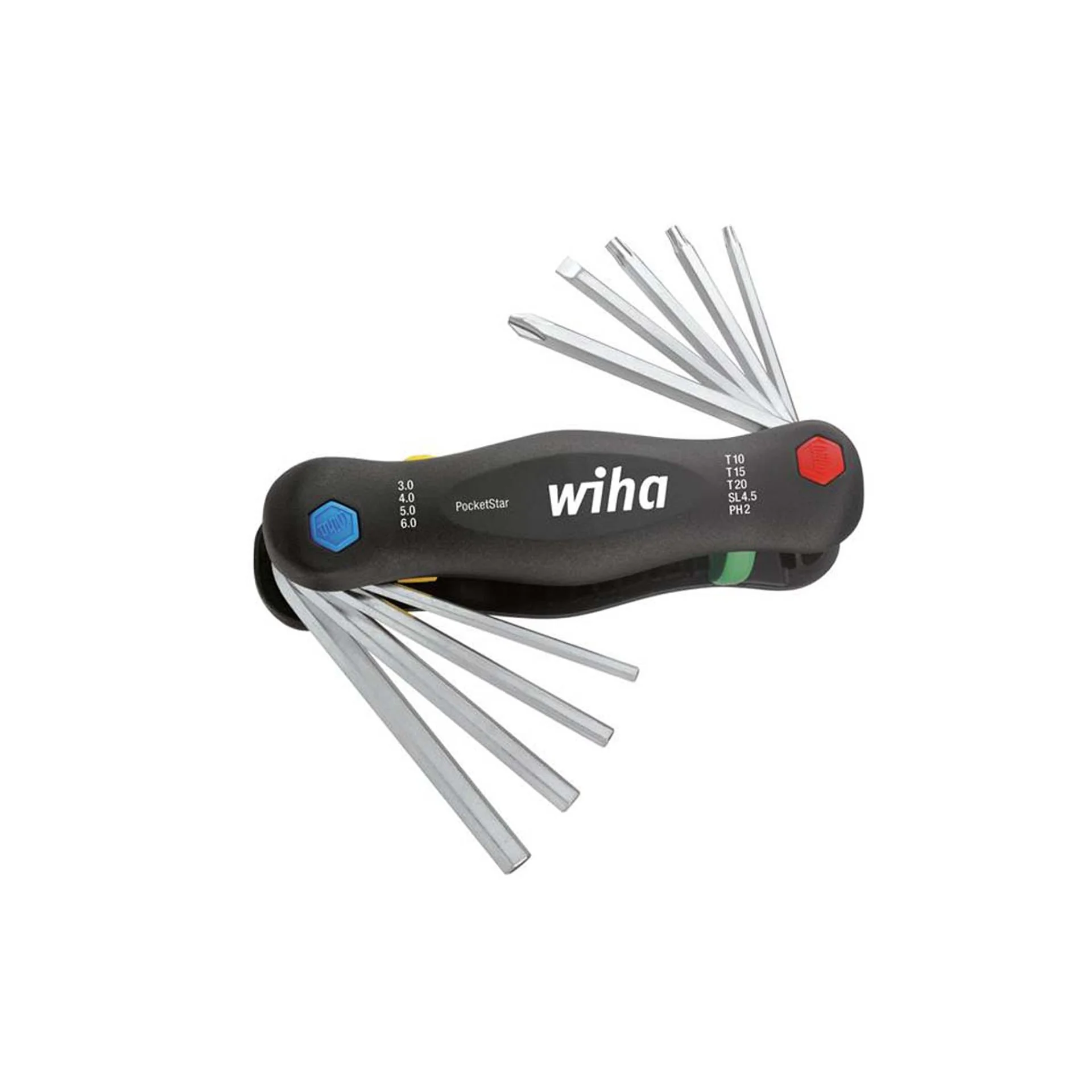 Wiha PocketStar Multi Key Set, 9 Piece