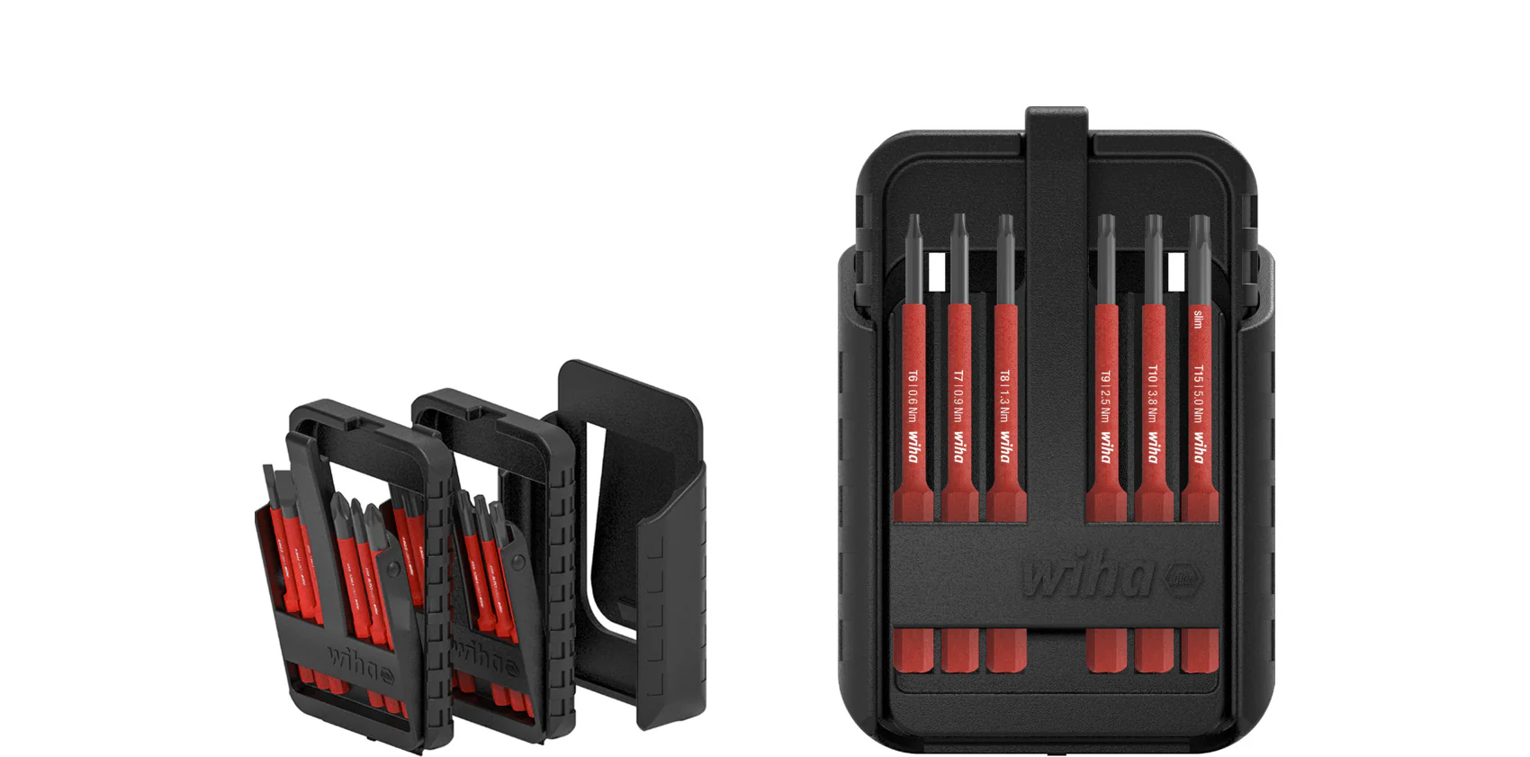 Wiha slimBit electric TORX®/TORX PLUS® Bit Set, 15 Piece