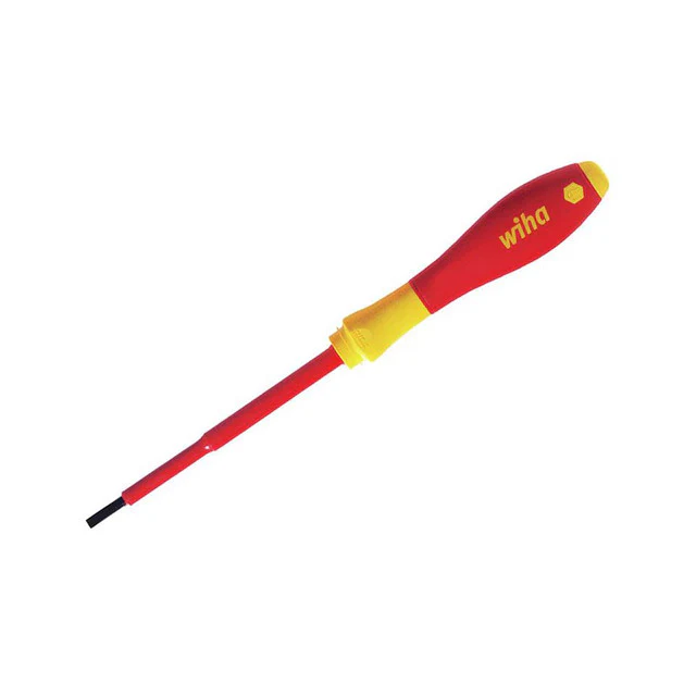 Wiha SoftFinish® electric slimFix Screwdriver Slotted 3.5 x 100mm