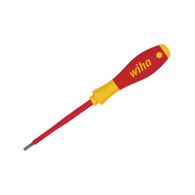 Wiha SoftFinish® electric slimFix Screwdriver Slotted 4.0 x 100mm