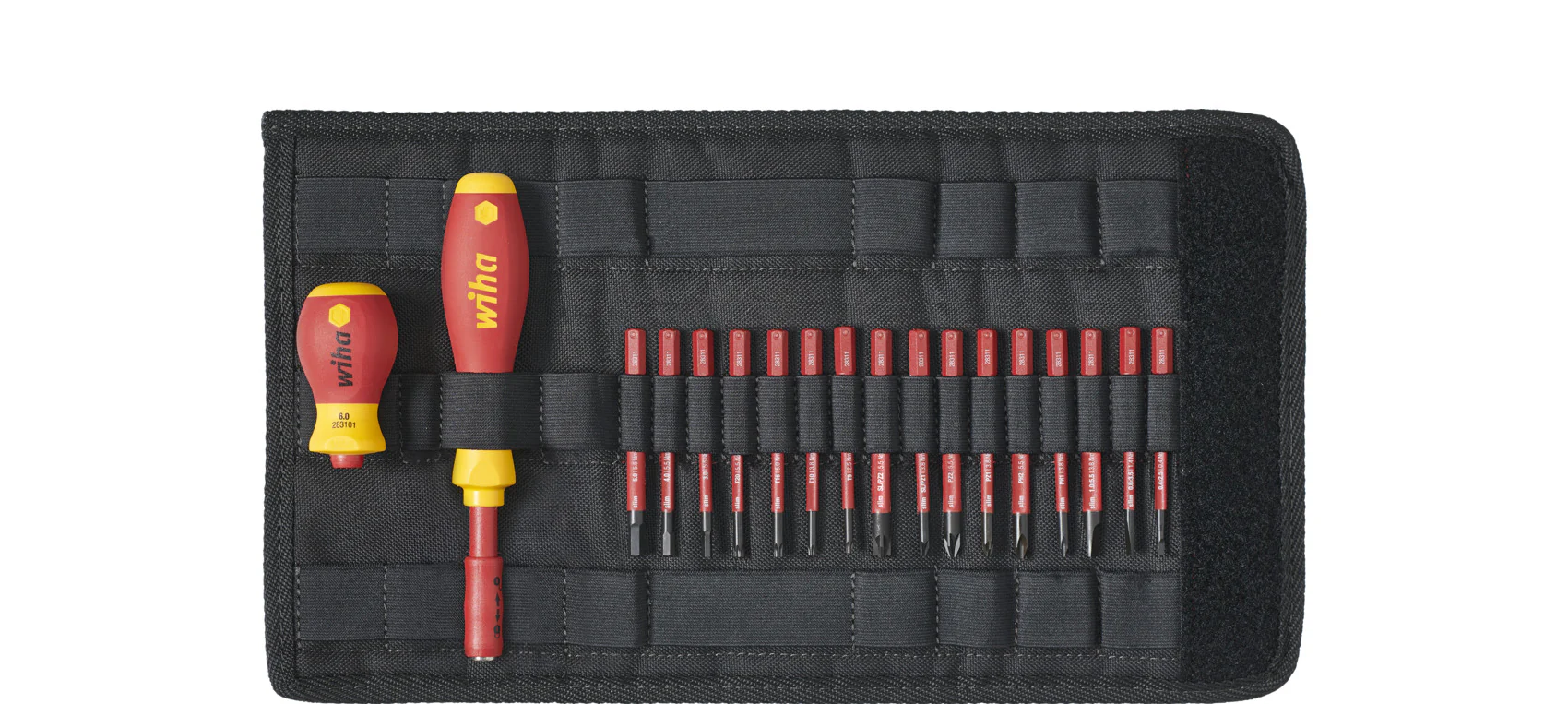 Wiha SoftFinish® electric slimVario Screwdriver Set, 19 Piece