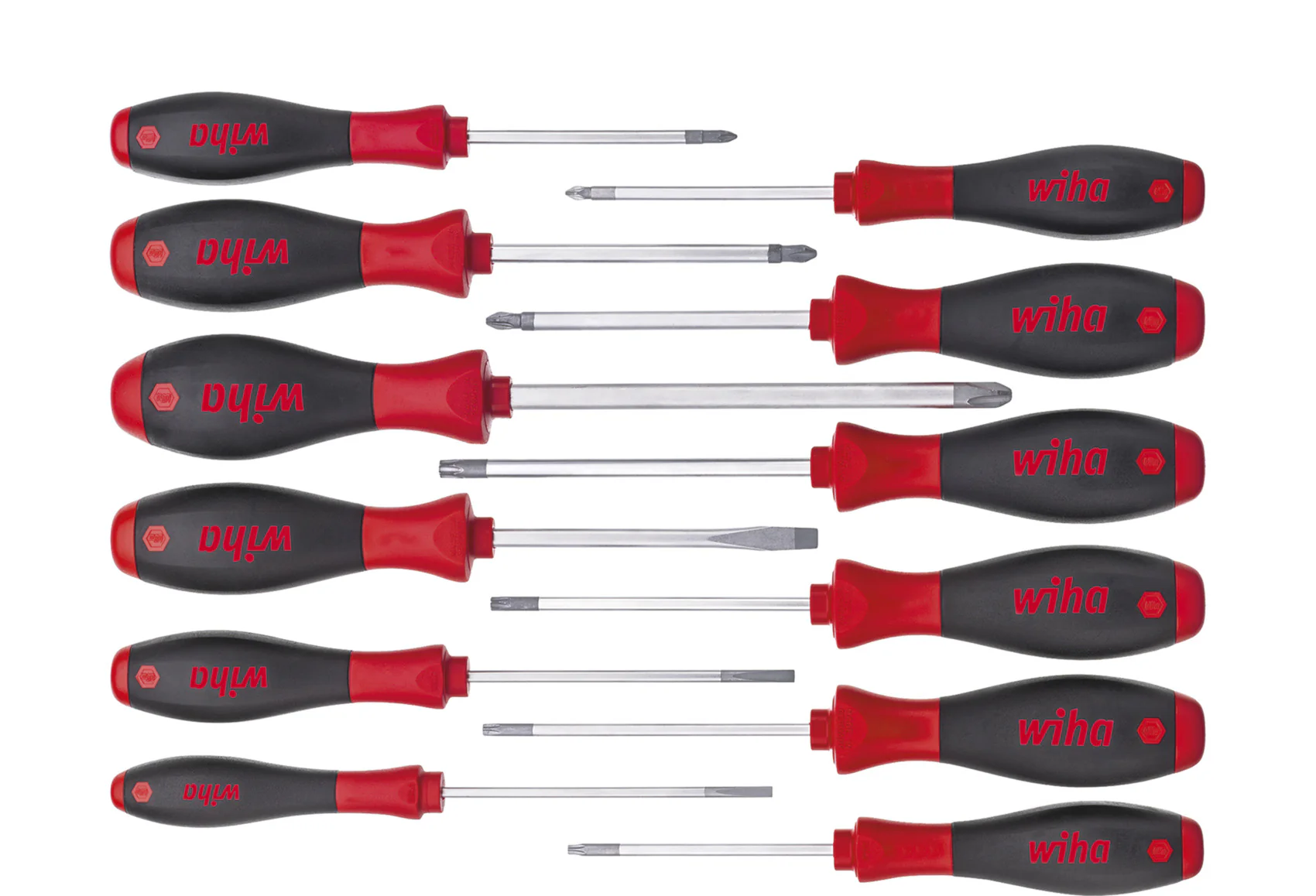 Wiha SoftFinish® Screwdriver Set, 12 Piece - Image 2