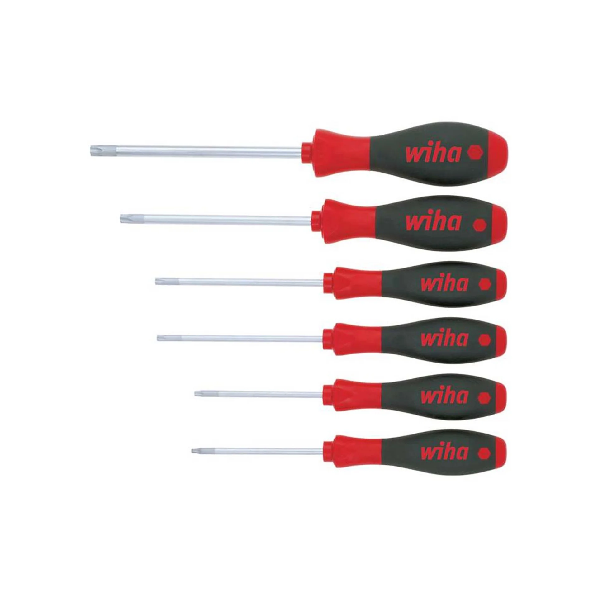 Wiha SoftFinish® TORX® Screwdriver Set, 6 Piece
