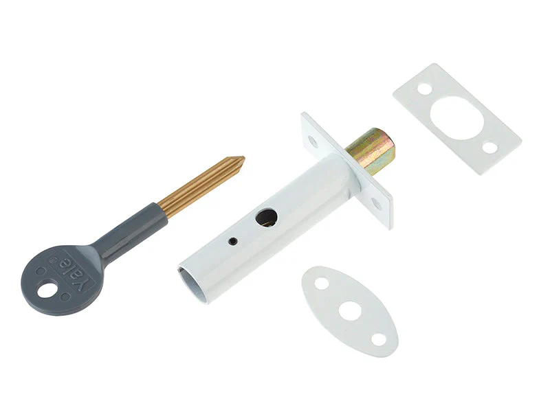 Yale Locks PM444 Door Security Bolt White Finish Visi of 1