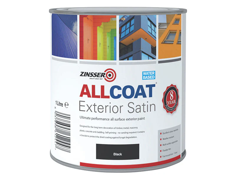 Zinsser AllCoat® Exterior Black 1 litre