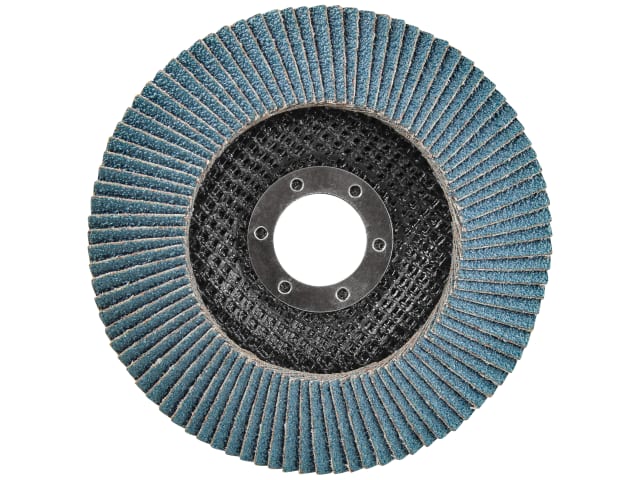 Faithfull Zirconia Abrasive Jumbo Flap Disc A40 115mm